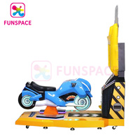 Funspace Arcade Amusement Park Machine de jeu de course vidéo à écran de 22 pouces pour enfants