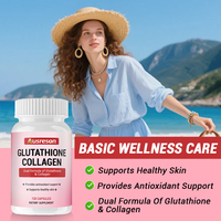 Produits de beauté naturels halal OEM L-Glutathion Vitamine C, complément alimentaire éclaircissant pour la peau, capsules de collagène L-Glutathion réduit