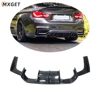 V-style fibre de carbone F80 M3 lèvre de pare-chocs arrière F82 F83 M4 diffuseur arrière pour BMW F80 M3 F82 F83 M4 2014-2019