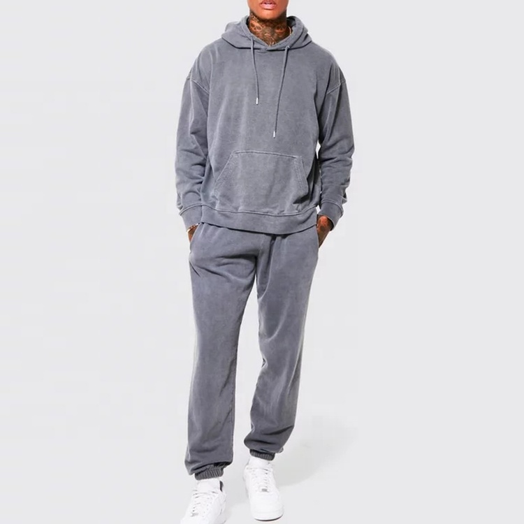Cotton Heavyweight Washed Custom Tracksuit
