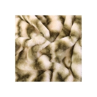 Nouveau design 2026 – Tissu imprimé en fausse fourrure de lapin tricoté respirant effet nuage 500G, 100 % polyester pour filles et garçons