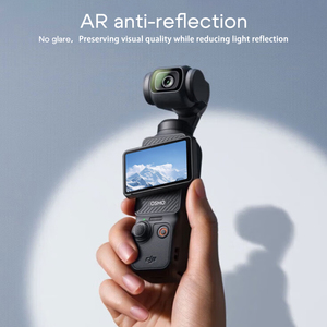 2.5D Dễ dàng cài đặt chính xác phù hợp với AR Tempered Glass bảo vệ màn hình và ống Kính phim cho DJI Túi 3 máy ảnh chống trầy xước bong bóng miễn phí - Product Image 4