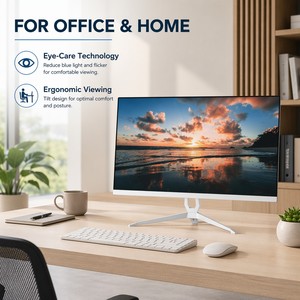 Moniteur de jeu <span class=keywords><strong>QLED</strong></span> 24 pouces <span class=keywords><strong>100Hz</strong></span>/165Hz 1ms, écran large 21:9, design sans cadre, moniteur PC professionnel pour l'e-sport - Product Image 5