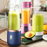 Fabriek Outlet Directe Verkoop 2025 Nieuwe Draagbare Mini Elektrische Fruit-En Groentesap Juicer Groente-En Fruitblender