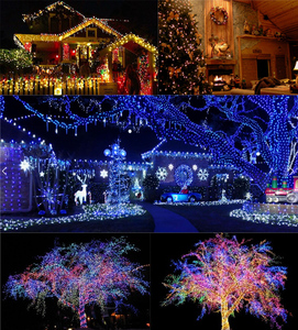 100 Led 10m Cadena de Led lámpara de luz de hadas de Navidad Año Nuevo banquete de boda de la serie Para Navidad serie Solar cadena luz - Product Image 5