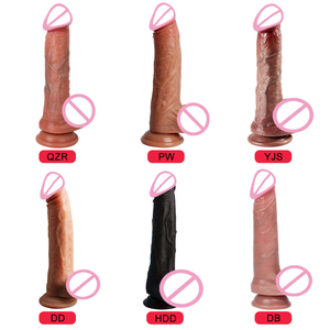 Ultimativer Sexy Silikon-Dildo Großer Weicher Realistischer Massagestab mit Saugnapf für Vagina Anal Butt Plug für Frauen und Erwachsene - Product Image 1