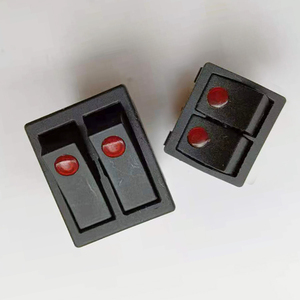 Round Rocker <b>Switch</b> KCD1 On-off Rocker <b>Switch</b> 3 Pin with LED <b>Lamp</b> Illumination 12V Round Mini Rocker Toggle <b>Switch</b> - Product Image 6