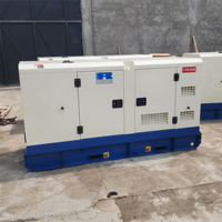 Générateur diesel intelligent à volant d'inertie 20kva-150kva 60Hz 3 phases super silencieux pour usage domestique