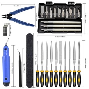 32 Piece 3D Printer <b>Tool</b> Kit Deburring Trimming Sanding <b>Set</b> Printing Maintenance Accessory Kit - Product Image 4