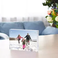 Custom Clear Acrylic Photo Frame with Magnetic