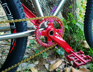 Deckas-piezas de placa de corona 104bcd para bicicleta de montaña, ovalado, 104MM, <span class=keywords><strong>BCD</strong></span> 32/34/36/38T - Product Image 6