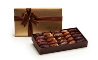 Boîte cadeau de luxe personnalisée et recyclable pour noix, avec lamination mate et gaufrage, emballage rigide élégant pour noix de cajou, noix et fruits secs
