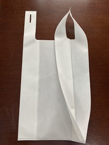 Bolsas de Camiseta de Polipropileno No Tejido, Reutilizables, para Compras, con Asa Troquelada, Ecológicas, Promocionales, al por Mayor - Product Image 3