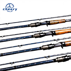 Caña de Pescar de Carbono y Madera Sólida Devil Hunter Lei Qiang <span class=keywords><strong>Segunda</strong></span> Generación XXH, Set de Carrete de <span class=keywords><strong>Pesca</strong></span> con Señuelos para Peces Negros - Product Image 1
