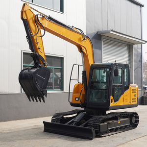 75 Tipo Menos Consumo de combustible Nueva excavadora de 6 toneladas Control de operación ergonómico Excavadora diésel grande de 5 toneladas - Product Image 2