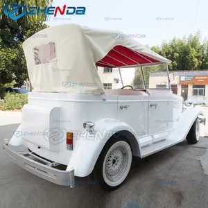 Auto Clásico Retro Vintage Convertible con Techo Original Eléctrico, Marca Zhenda, Materiales Compuestos, Ambiente Elegante, Turismo - Product Image 6