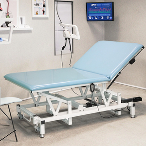 PT entrenamiento Metal quiropráctica terapia inyección cama multifuncional <span class=keywords><strong>fisioterapia</strong></span> levantamiento masaje eléctrico belleza <span class=keywords><strong>Hospital</strong></span> - Product Image 2