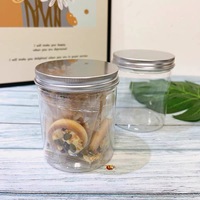 Étiquetage d'impression 8oz 11oz 12oz 16oz Pots d'emballage de beurre d'arachide en plastique Bouteille PET vide pour beurre d'arachide