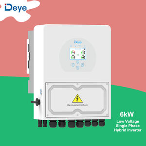 <span class=keywords><strong>Onduleur</strong></span> <span class=keywords><strong>solaire</strong></span> domestique Deye 6kW SUN-6K-SG04LP1-EU monophasé hybride pour les systèmes résidentiels de stockage d'énergie et d'<span class=keywords><strong>autoconsommation</strong></span> - Product Image 1