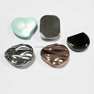 Caja deslizante de Metal con logotipo personalizado, envase rectangular pequeño para perfume/cosmético/bálsamo labial sólido, lata de repuesto de lujo giratoria magnética - Product Image 4