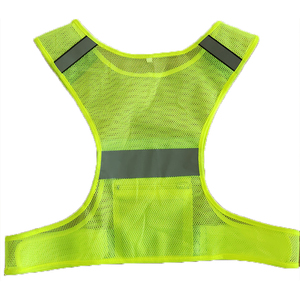 Hot bán trẻ em của màu xanh lá cây cưỡi phản quang an toàn vest có thể được tùy chỉnh logo giá rẻ thoáng khí vest - Product Image 2