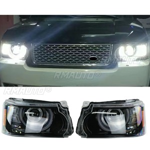Accesorios para Range Rover Executive Defender 2010-2012, Faros Delanteros Dinámicos, Luces de Circulación Diurna, Luz Baja y Alta - Product Image 2