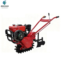 Prix de gros usine Moteur diesel refroidi par eau 9 CV Mini motoculteur modèle 180 Cultivateur Planteur agricole