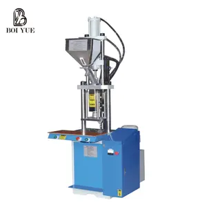 Haute qualité Chine automatique 25 tonnes verticale en plastique PVC caoutchouc Machine de moulage par injection pour câble Ethernet de données