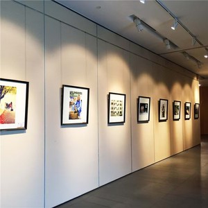 Parete Divisoria Mobile Insonorizzata con Telaio in Alluminio - Pannello Acustico in Gesso per Sale Riunioni e Uffici - Product Image 1