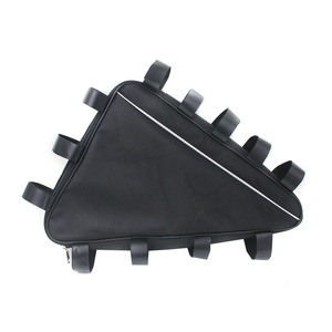 Bike Frame Bag <b>Bicycle</b> <b>Accessories</b> <b>Bicycle</b> Pouch <b>for</b> Road Bikes Cycling Pack Green - Product Image 5