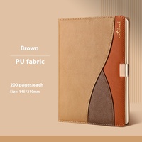 Carnet de Haute Qualité Personnalisé avec Logo Imprimé, Couverture Rigide en Cuir PU, Cadeau d'Entreprise Promotionnel pour Étudiant et Client