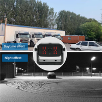 7 "voiture DVR moniteur écran partagé BSD AI détection son lumière alarme bip 4x Base magnétique 1080P vue arrière kit de caméras de recul