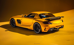 ชุดแต่งสไตล์ Mercedes SLS R197 Black Series คาร์บอนไฟเบอร์ กันชนหน้า-หลัง สปอยเลอร์ ฝากระโปรง สภาพใหม่ - Product Image 6