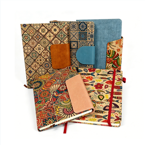 Carnet en liège en gros avec <span class=keywords><strong>boucle</strong></span> magnétique, papeterie ethnique, carnet de voyage, bloc-notes en papier, carnet à texture artistique - Product Image 5