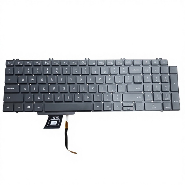 DELL7750 7760 M7550 7560 Laptop Keyboard US Layout Backlit