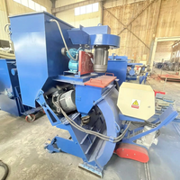 Machine de sablage de plaques d'acier robuste, sablageuse industrielle pour le détartrage des plaques d'acier en atelier