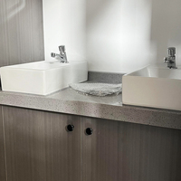 Station de lavage des mains pour salle de bains Groupe de stations de lavage des mains portables