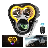Evil'S 24V Accessoires Moto Tête Démon Systèmes de Phares Rock Car Led Offroad Devil Eye Truck Light