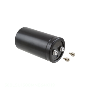 ตัวแทนจำหน่ายอย่างเป็นทางการ ตัวเก็บประจุแบบอลูมิเนียม 1500UF 20% 580V แบบยึดติดกับโครงสร้าง 580LSU1500MNB64X119 1500 ยูเอฟ - Product Image 1