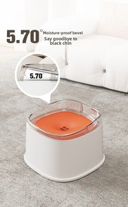 Nouvelle gamelle flottante électrique écologique grande capacité pour animaux de compagnie avec contrôle de l'eau, anti-éclaboussures et anti-étouffement - Product Image 6