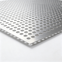 Tôle perforée en acier inoxydable sur mesure pour protection de machines