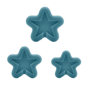 Moule en silicone à thème vaisseau spatial, fusée, astronaute, <span class=keywords><strong>planète</strong></span>, avec trou, décoration de <span class=keywords><strong>gâteau</strong></span> de cupcake DIY, desserts, moule en pâte à sucre// - Product Image 3