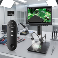 Microscope numérique 4K à mise au point automatique 8,0/10,1 pouces USB WiFi pour la soudure de circuits imprimés et la réparation de téléphones mobiles SMD