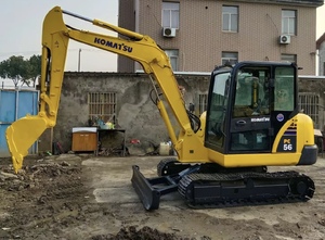 Mini excavatrice utilisée KOMATSU PC56 Japon Original Petite pelleteuse à vendre DPF 90% Nouveau 6 tonnes - Product Image 5