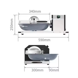 商用碗切碎机肉蔬菜碗切割机5L不锈钢食品加工机切碎机 - Product Image 3