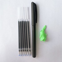 Cahier d'exercices magiques KOZIE avec stylos à encre disparaissante, réutilisables, recyclables, en plastique, multicolores, recharge 0,5 mm, promotionnel