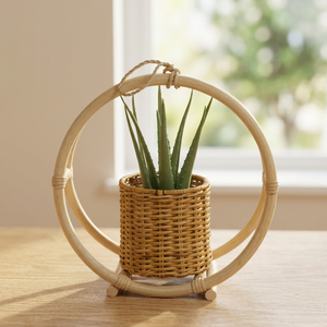 Decoración de Madera para Jardín, Hogar, Dormitorio, Regalo de Boda, Sala de Estar, Balcón, Plantas, Macetero de Mesa, Cumpleaños, Bar Mitzvah - Product Image 3