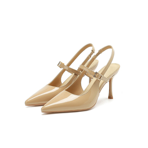Elegant Pointed Toe Patent Leather High Heels for Women Classic Style Stiletto <b>Pumps</b> Formal Event - Product Image 3