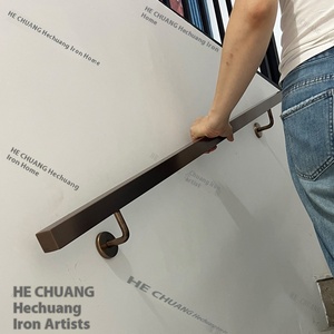 Modern Brushed <strong>Stainless</strong> <strong>Steel</strong> <strong>Stair</strong> <strong>Handrail</strong> Custom Indoor <strong>Stair</strong> Railing System for Hotel Villa Apartment Commercial Buildings - Product Image 3