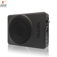 Subwoofers actifs ultra-minces 180W pour voiture, 10 pouces, à installer sous le siège, avec amplificateur intégré